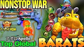 Barats Best Build In 2022 | Top Global Barats アポロ Apollo - Mobile Legends
