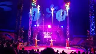 Sway Poles Moscow State circus Birmingham