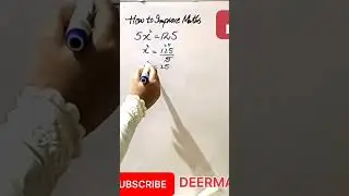 Mental Math Tricks | DeerMaths