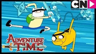 Adventure Time | Ninja's After Ice King | The Chamber of Frozen Blades | Cartoon Network