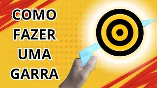 COMO FAZER GARRA ORIGAMI - PASSO A PASSO - DOBRADURA DE PAPEL - MARKETING DIGITAL.