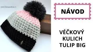 Háčkovaný kulich Tulip Big pro dospělé.
