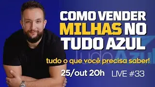 Como Vender minhas Milhas no Tudo Azul? #live 33