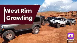 West Rim trail Sand Hollow, Full trail footage