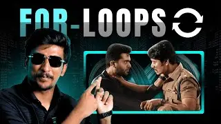 For Loops Explained 🔄 | Beginners Coding Tutorials | Python | Java | C++ | Loops in Tamil | EP 5.1 🚀