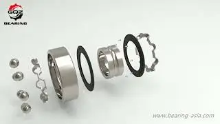 Single Row Deep Groove Ball Bearing Automotive Gearbox Using