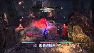 ESO legendary Sorcerer ultimate tank solo serpents nest delve part 2