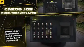FiveM Logistics Job | Pack, Load & Deliver Script Multiplayer & Singleplayer