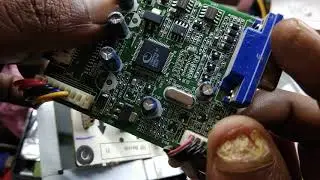 understand the basic concept of lcd/led monitor lozic card repair