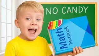 Kids Sneaking Candy Adventure & Learning Healthy Lessons!