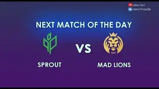 🔴RU: Sprout VS Mad Lions I Lower bracket final I ESL Pro League 15 - DMD Cast