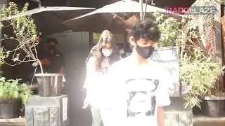 Samiera Kapoor, Jahaan Kapoor & Rysa Pandey spotted Outside Restaurant at Bandra