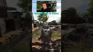 Staghound VS Plane 🛩️🤯 #shorts #Battlefield #Battlefield5
