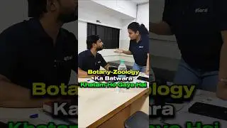 Botany & Zoology ki Ladayi Finally KHATAM 😱| NTA Khel Gaya 💀 #shorts #esaral #neet #neet2025
