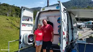 Motorhome Pequeno E Completo, Em Renault Master, 2016, Rodamundo, Pomerode, 09/19, Márcio e Rejane.