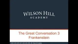 Talk #8:  Frankenstein, Science, and Horror
