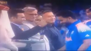 #Varun chakravarti# wearing the first medal and after wear the# indian# team subscribe the channel