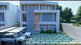 6 units of 4-Bedrooms luxurious homes with green building certification inside the heart of Accra