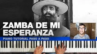 🎹 ZAMBA DE MI ESPERANZA Folklore Argentino✅Explicado paso a paso 🎼 Partitura y midi