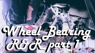 Gen 2 Tacoma (2005-2015) Prerunner (2WD) Front Wheel Bearing Replacement part 1: Knuckle Removal !!