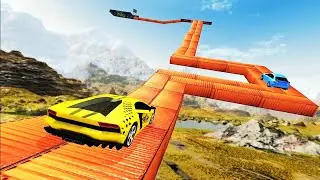 Impossible Car Stunt Game 2020 - Racing Car Games level-7 (Top new 3d games)Android Gameplay #si tv
