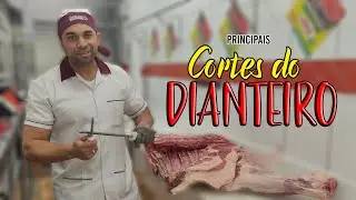 Cortes do Dianteiro do Boi - Passo a Passo - Principais cortes - Paleta, Peito, Acém e Pescoço.