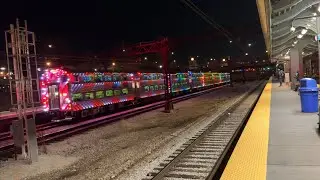 The Complete Metra Evening Rush Hour At Museum Campus/11th Street On December 7, 2023