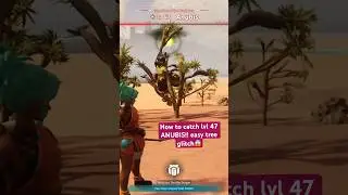 EASY TREE GLITCH.. how to catch ANUBIS LVL 47!!😱 #Palworld #shorts #gaming #subscribe