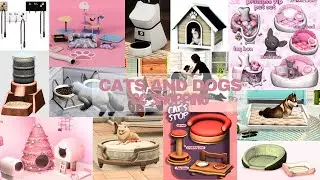 CC SHOPPING | CATS AND DOGS | BUILD AND BUY ITEMS | CC LINKS || SIMS 4