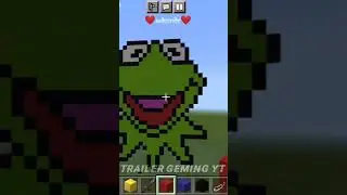 minecraft pixel art ( frog )🥰❤️ || #shorts #short #TrailergemingYT #minecraft #minecraftshorts #frog