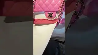 Chanel 21P Classic Flap Fuschia Unboxing #shorts