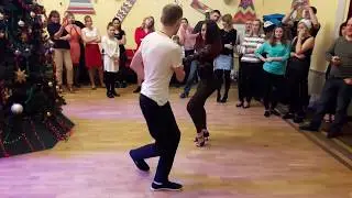 Sasha & Sasha | Bachata Sensual in Shakespeare Cafe | Grodno, 30.12.17