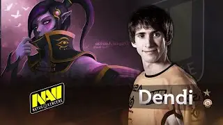 Dendi (Templar Assassin) Gameplay [OLD PATCH]