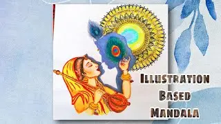 Illustration based mandala //MJ Arts and Creativities