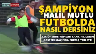Milli Halterci Şampiyon Halil Mutlu  Futbolda Nasıl #halilmutlu