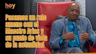 Pasamos un rato ameno con el Maestro Arias y su punto de vista de la actualidad.