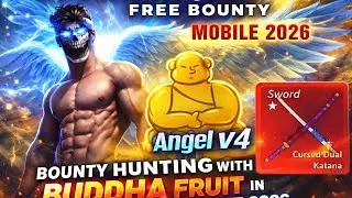 ROAD TO 5M/ BLOX FRUIT BOUNTY HUNTING IN MOBILE / BOUNTY HUNTING WITH BUDDHA FRUIT #roblox 