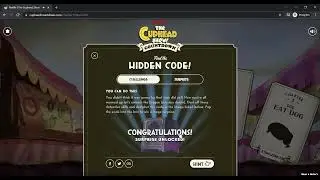This is What the Hidden Code is for the Cuphead Countdown Website