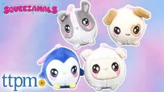 Squeezamals Keychain Plushes from Beverly Hills Teddy Bear Company