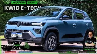 Novo Kwid 100% el&eacute;trico chega renovado com 11 sistemas ADAS e pre&ccedil;o a partir de R$ 99.990