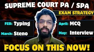 Supreme Court PA / SPA / Court Master Exam Preparation Strategy | Pattern, Syllabus, Job Vacancy