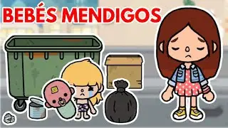 Me encuentro dos BEBÉS MENDIGOS viviendo en la calle en Toca Life World con Ruth