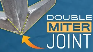 Double Miter Joint using Square Tube | Rom's Fabrication