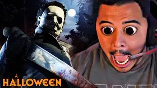 YOU CANT OUTRUN MICHAEL MYERS IN THIS GAME | HALLOWEEN HORROR GAME