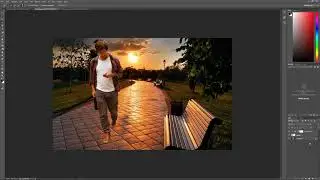 PhotoShop färgjustering