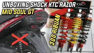 UNBOXING DAN REVIEW SHOCK KTC RACING RAZOR NON TABUNG KLIK REBOUND