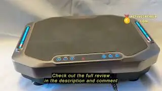 Review Fairgom Vibration Plate Exercise Machine with LED Display, Fitness Vibrating Lymphatic Draina