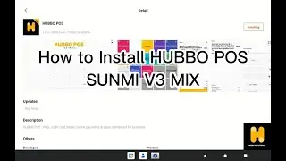 How to Install HUBBO POS SUNMI V3 MIX