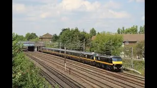 (HD) Grand Central 90029 & 90026 with 2 Mk 4 rakes at Northwick Park 26/06/2020