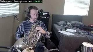 Day Shfifty-Five - French horn practice: New year, same practice (kinda)